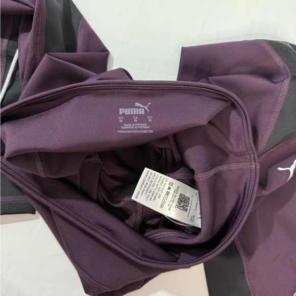 PUMA Train All Day Women's 7/8 Training‎ Leggings Midnight Plum Size Medi… - Picture 9 of 10